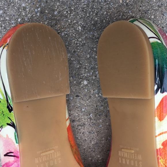 Stuart Weitzman Patent Leather Resort Wear Flats - Picture 7 of 16